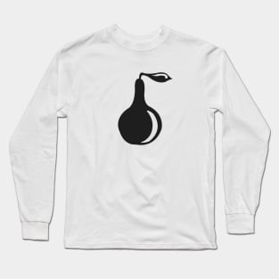 Black Pear Long Sleeve T-Shirt